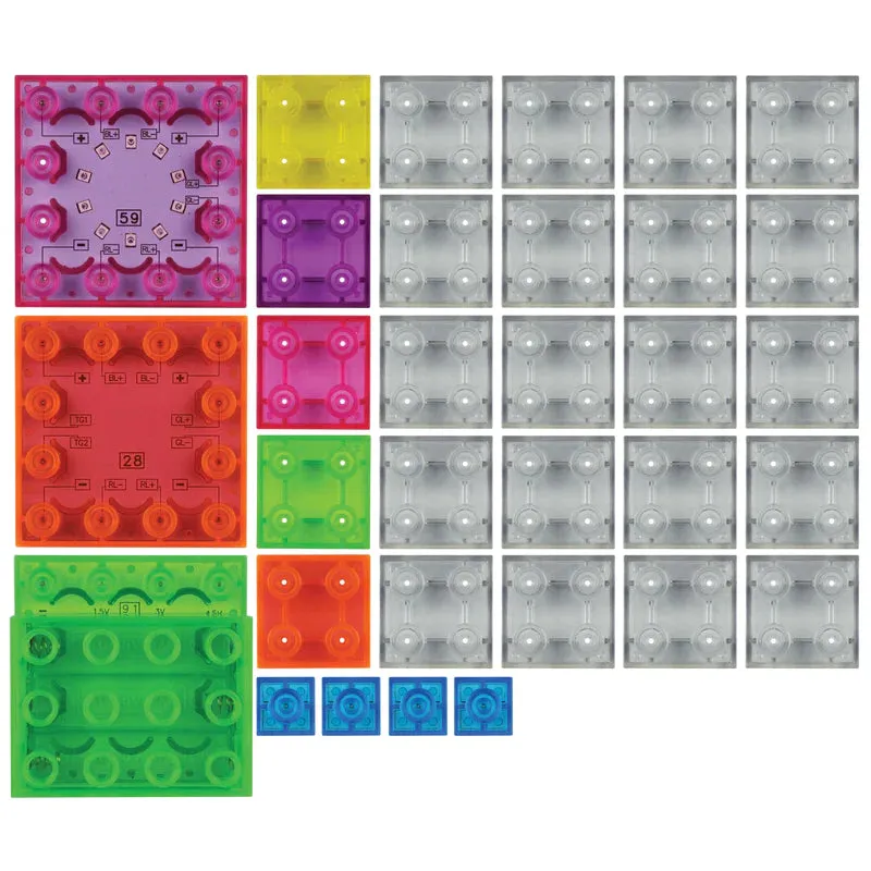 Circuit Blox™ Sound Activated Dancing Lights Classroom Set