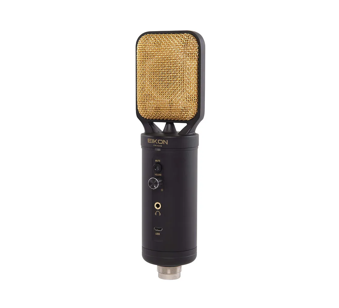 [CLEARANCE] Eikon by PROEL DM580 Professional Handheld Cardioid Vocal Dynamic Microphone with 3-Pin XLR Wired Connection and Included Microphone Holder for Live Performances and Broadcasts