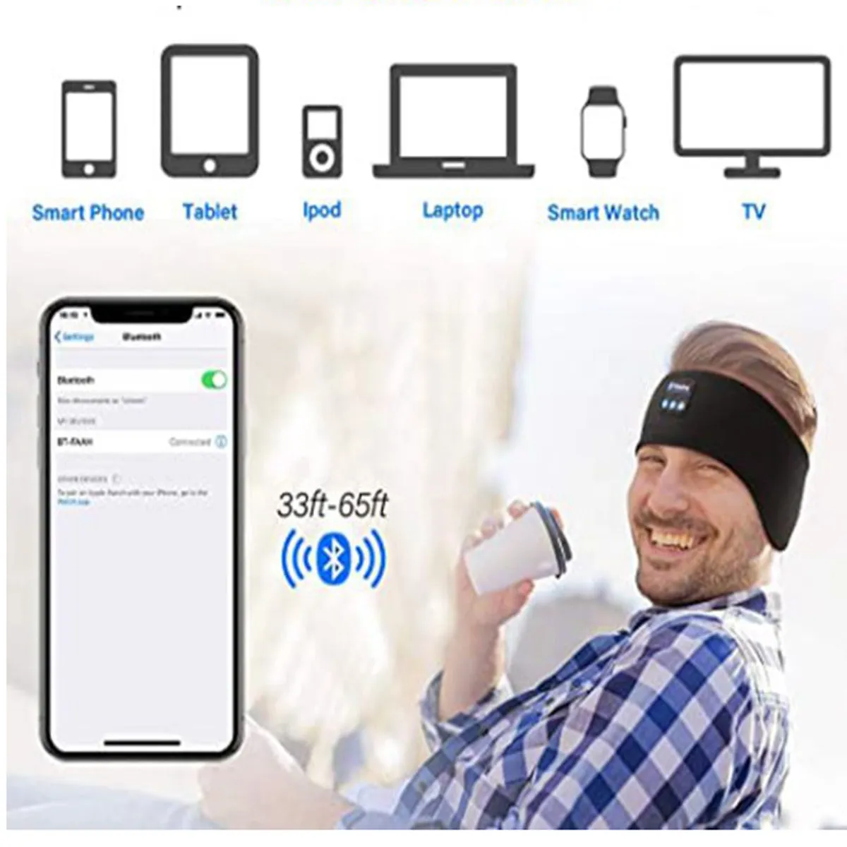 Cloud Headband With Bluetooth Speakers