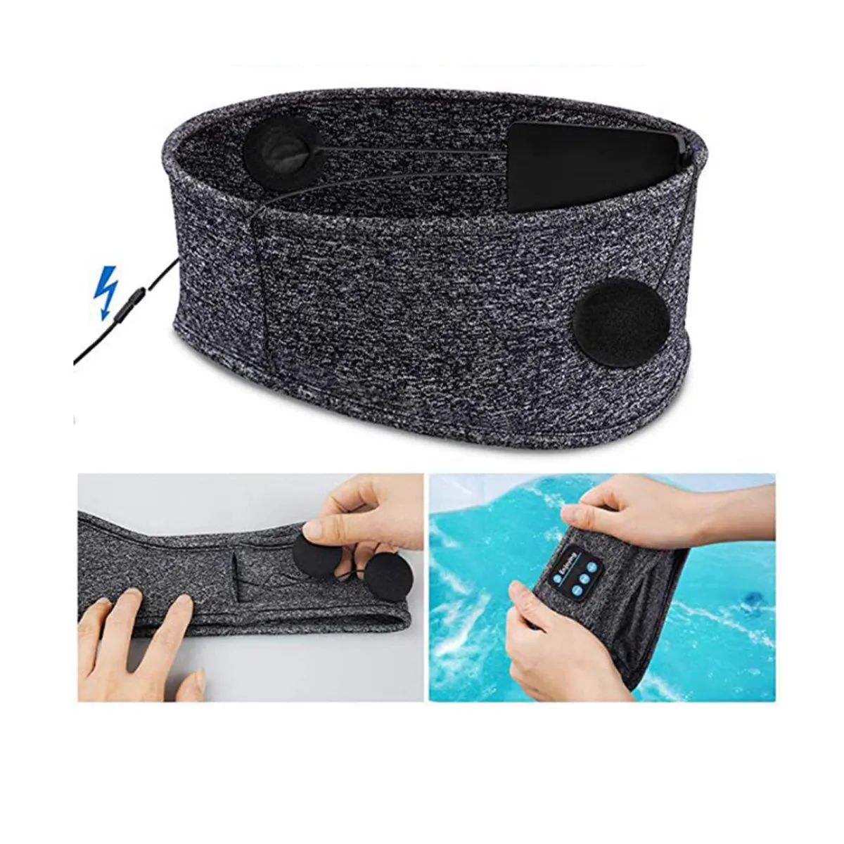 Cloud Headband With Bluetooth Speakers
