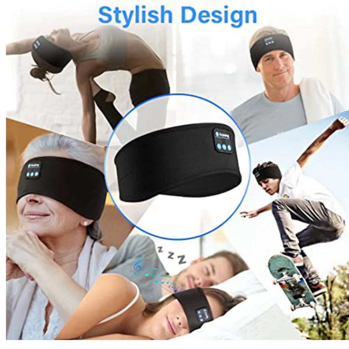 Cloud Headband With Bluetooth Speakers