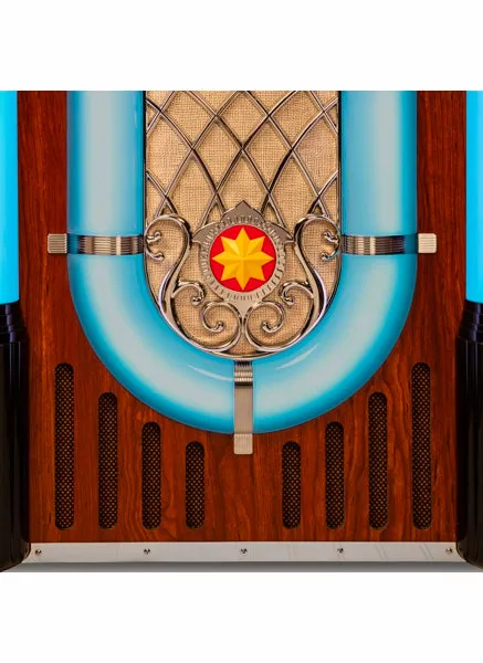 Crosley 48"H Digital LED Jukebox with Bluetooth - Walnut