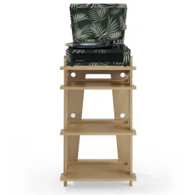 Crosley Voyager Bluetooth Portable Turntable   Crosley SOHO Stand Bundle - Botanical