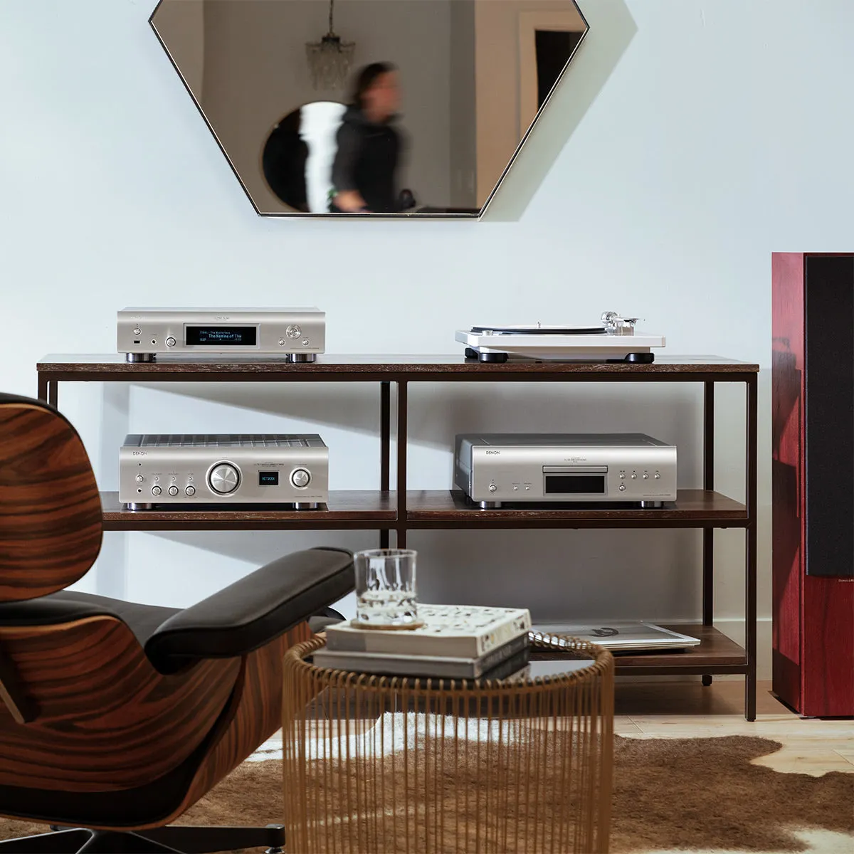 Denon DNP-2000NE Network Player with Ultra AL32 Processing and HEOS Built-In (Silver)