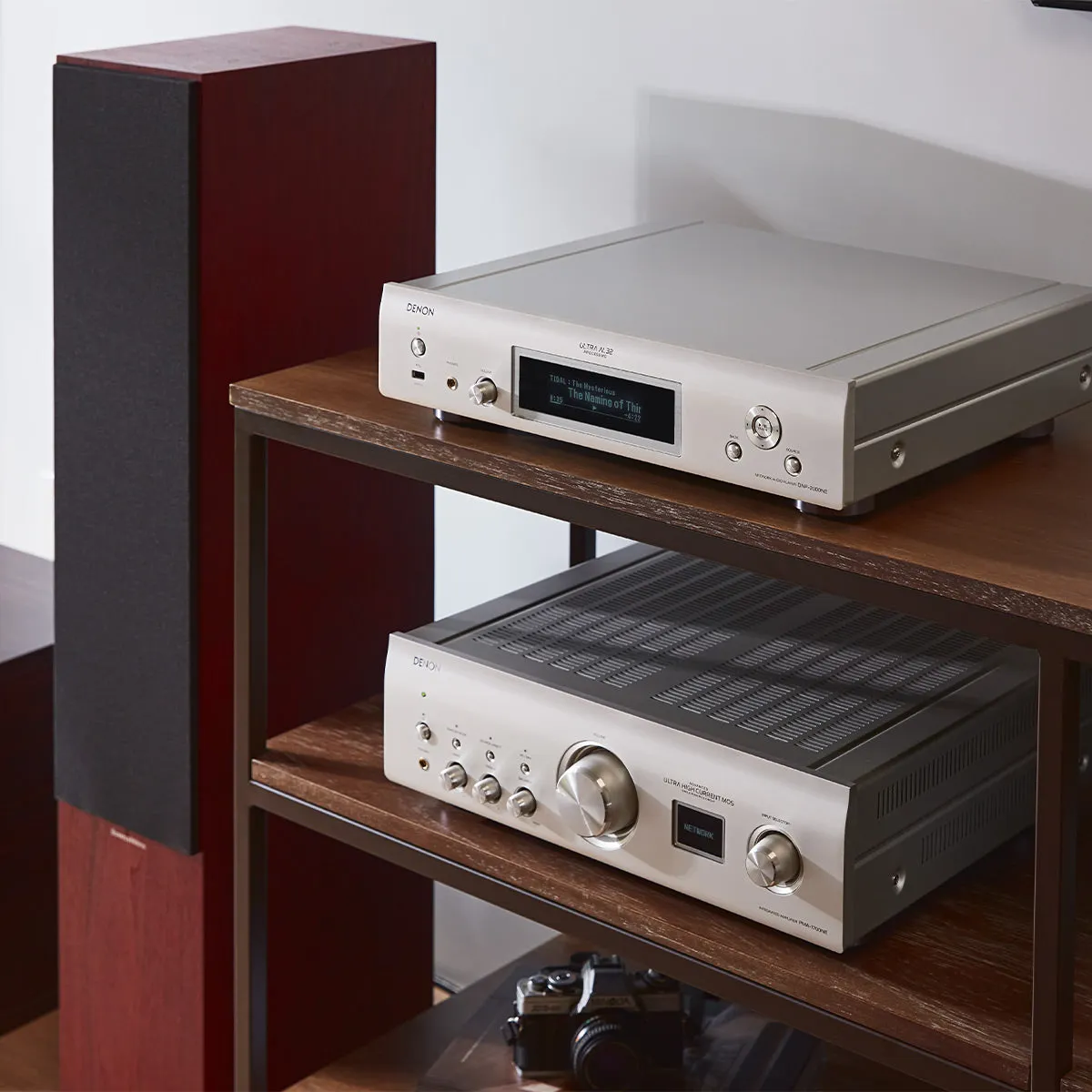 Denon DNP-2000NE Network Player with Ultra AL32 Processing and HEOS Built-In (Silver)