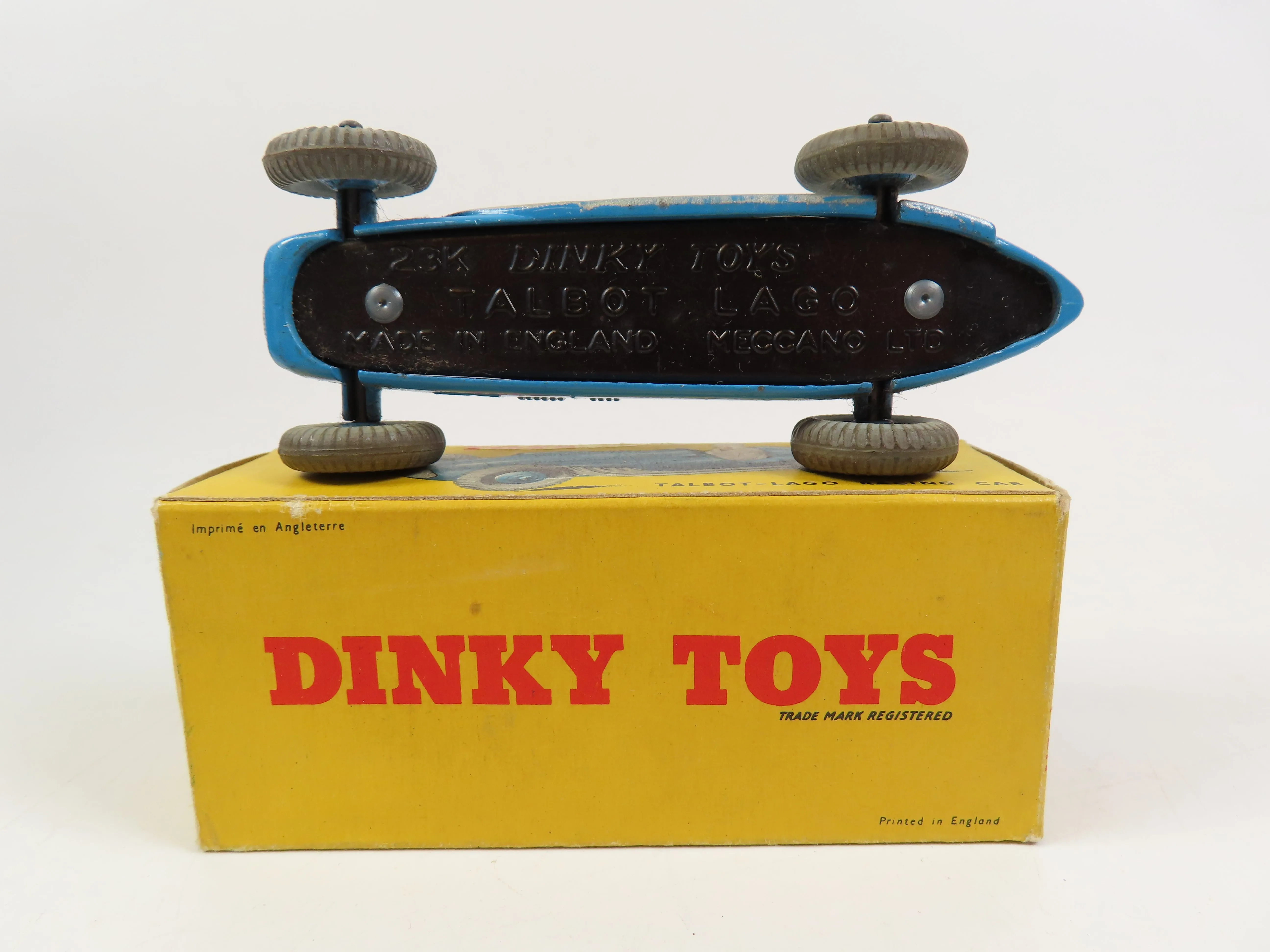Dinky 230/23K  Talbot Lago Racing Car, Very Near MInt/Boxed!