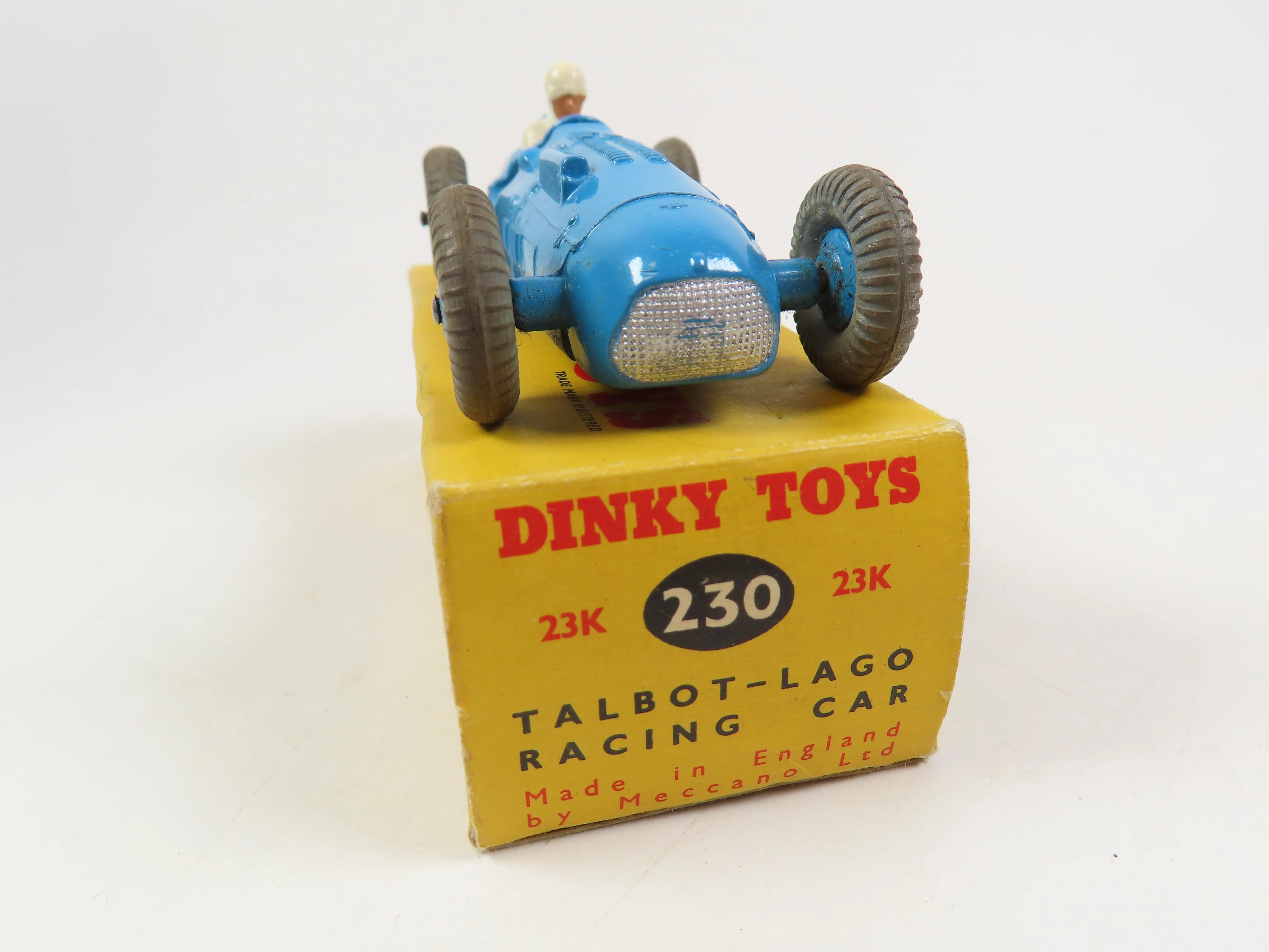 Dinky 230/23K  Talbot Lago Racing Car, Very Near MInt/Boxed!