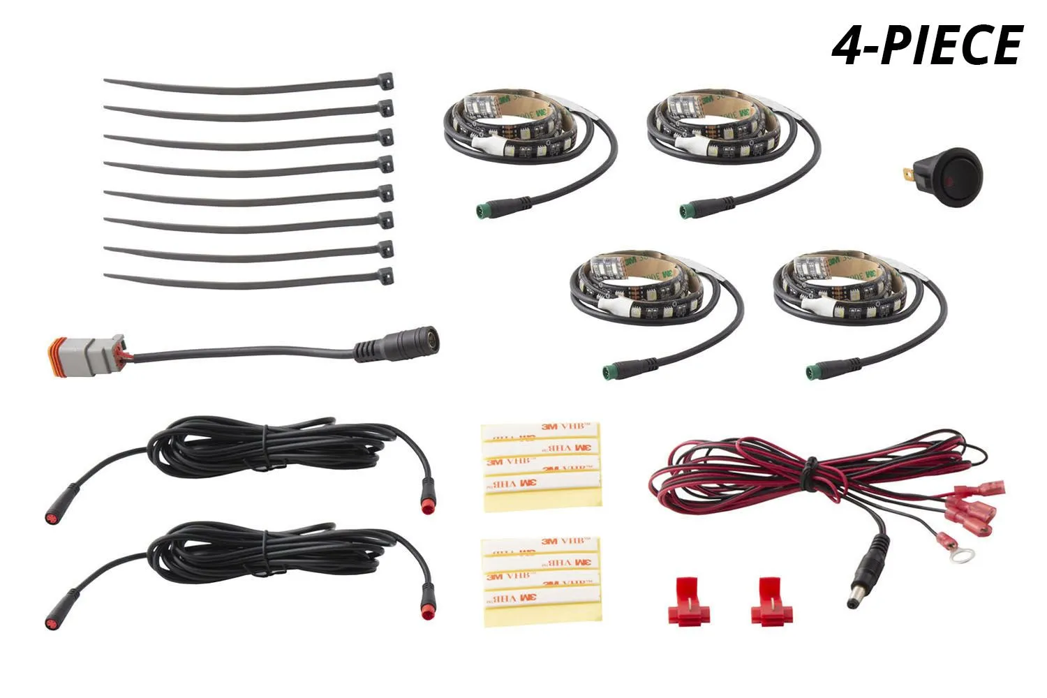 Diode Dynamics Multicolor Footwell LED Kit For Tacoma