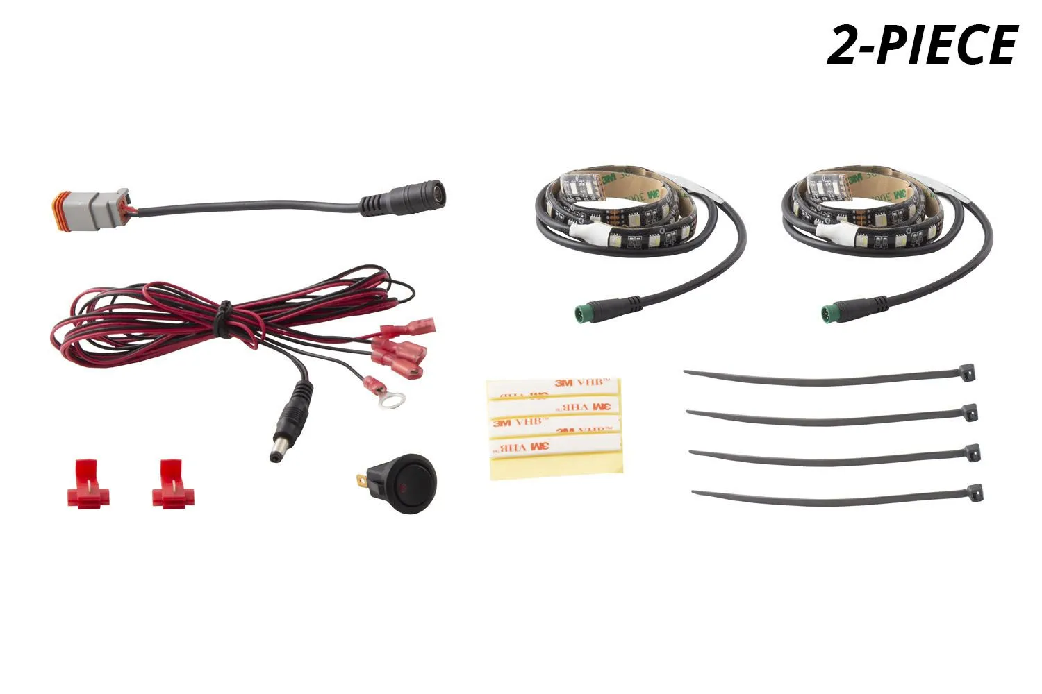 Diode Dynamics Multicolor Footwell LED Kit For Tacoma