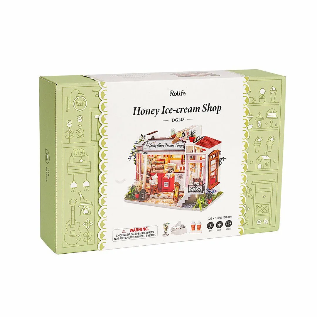 DIY House Honey Ice-Cream Shop