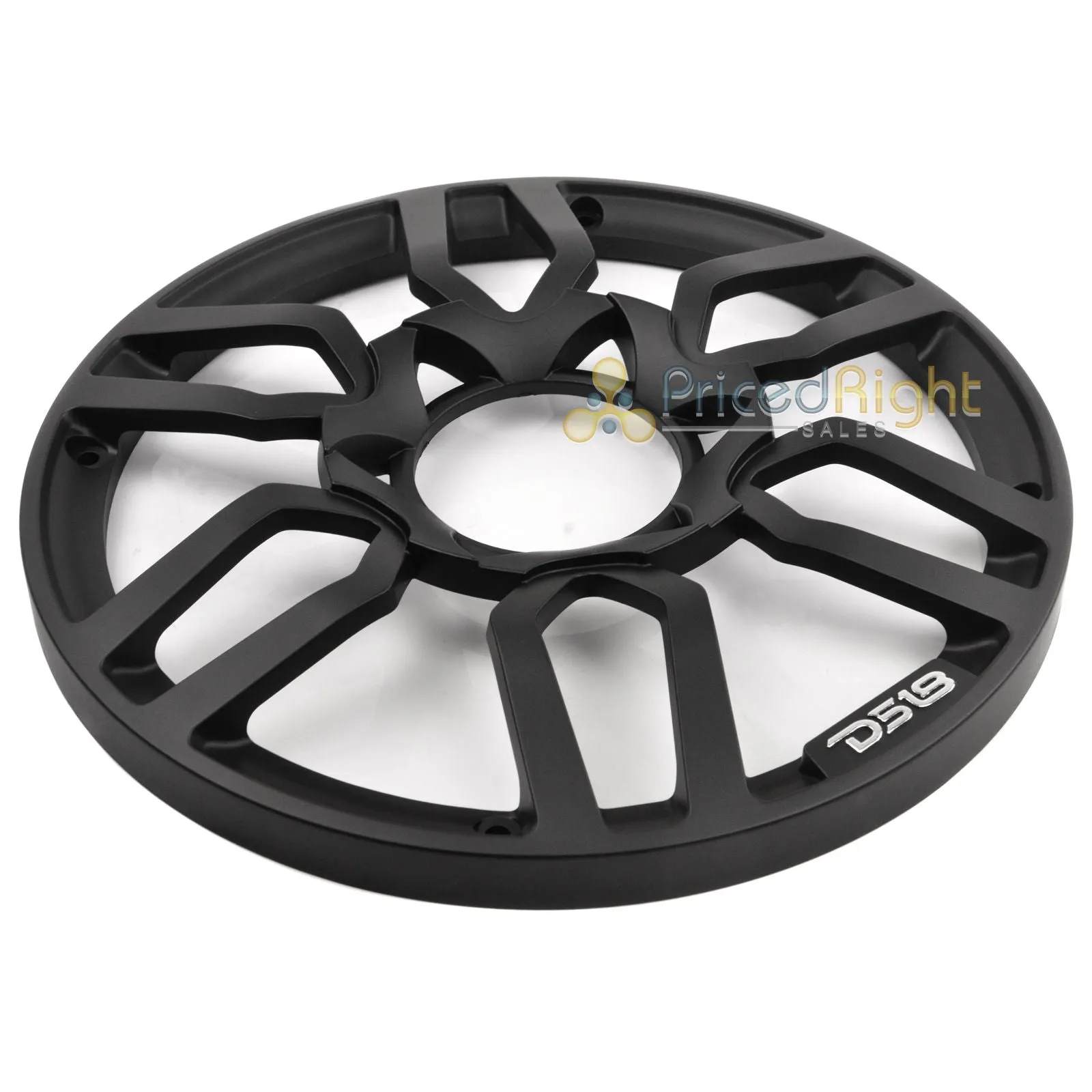 DS18 PRO Universal 6.5" Inch Plastic Speaker Grill Cover Black Set of 2