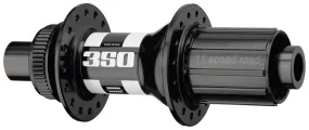 DT SWISS 350 REAR HUB - 12 X 142MM CENTER-LOCK HG 11 ROAD BLACK 28H 18PT