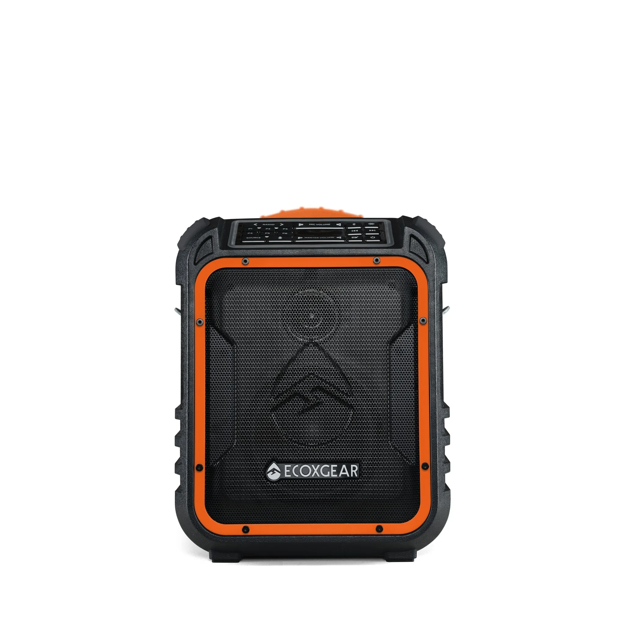 EcoXgear EcoXplorer Rugged Waterproof Shockproof Portable Bluetooth Speaker, AM/FM/Wireless, GDI-EXPLR100 Orange