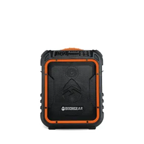 EcoXgear EcoXplorer Rugged Waterproof Shockproof Portable Bluetooth Speaker, AM/FM/Wireless, GDI-EXPLR100 Orange