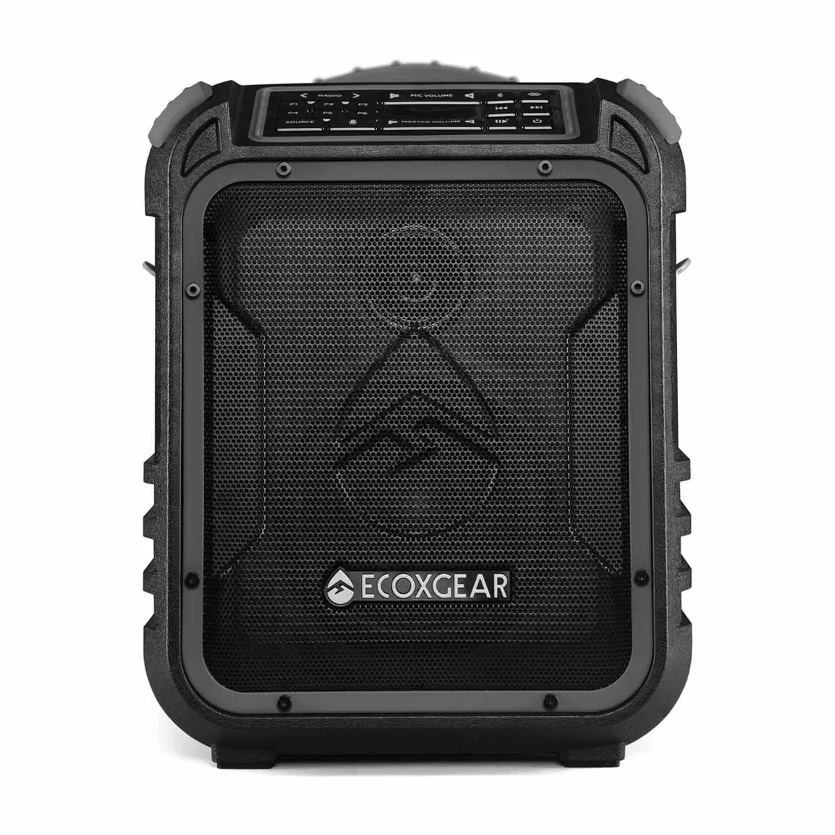 EcoXgear EcoXplorer Rugged Waterproof Shockproof Portable Bluetooth Speaker, AM/FM/Wireless, GDI-EXPLR110 Grey