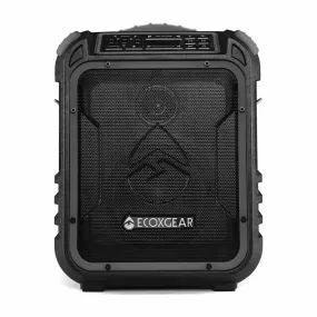 EcoXgear EcoXplorer Rugged Waterproof Shockproof Portable Bluetooth Speaker, AM/FM/Wireless, GDI-EXPLR110 Grey