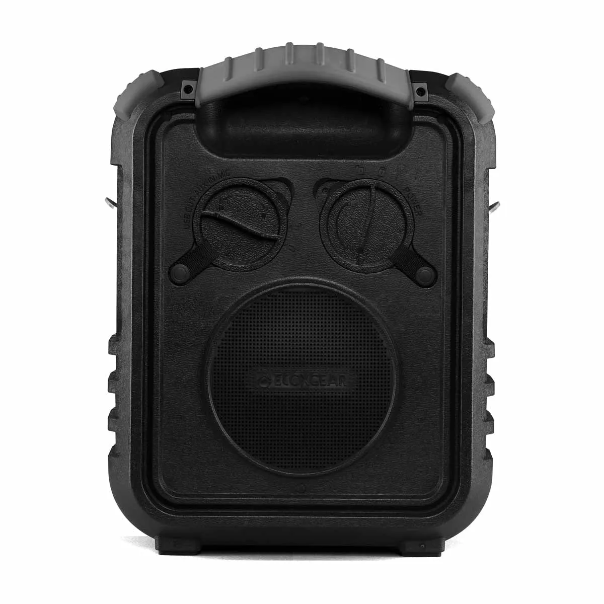 EcoXgear EcoXplorer Rugged Waterproof Shockproof Portable Bluetooth Speaker, AM/FM/Wireless, GDI-EXPLR110 Grey
