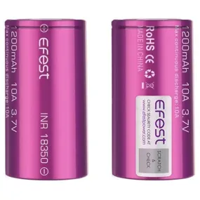 Efest 18350 1200mAh 10A Battery