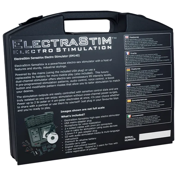 ElectraStim SensaVox EM140 E-Stim Stimulator