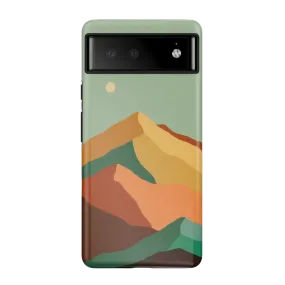 Endless Peaks | Colorblock Mountain Google Pixel Case