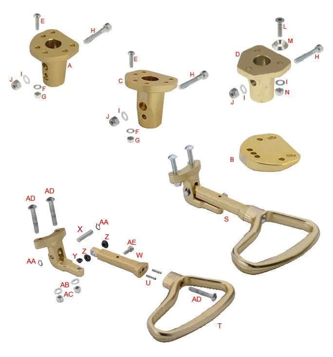 F. R.P.5X11 Tony Kart OTK Washer M5x11