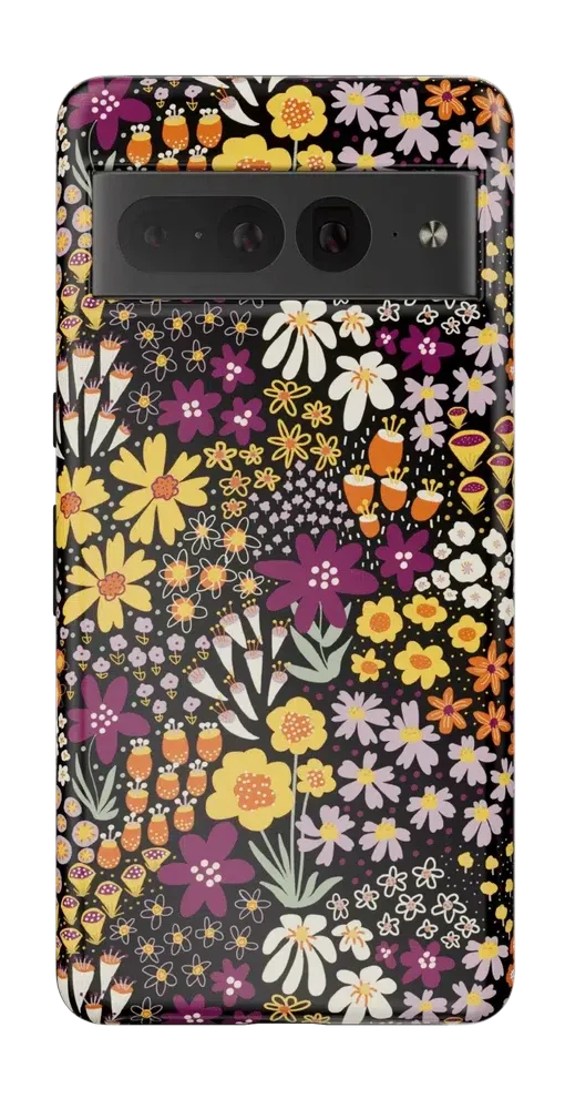 Falling for You | Plum Floral Google Pixel Case