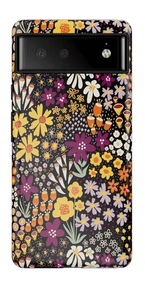 Falling for You | Plum Floral Google Pixel Case
