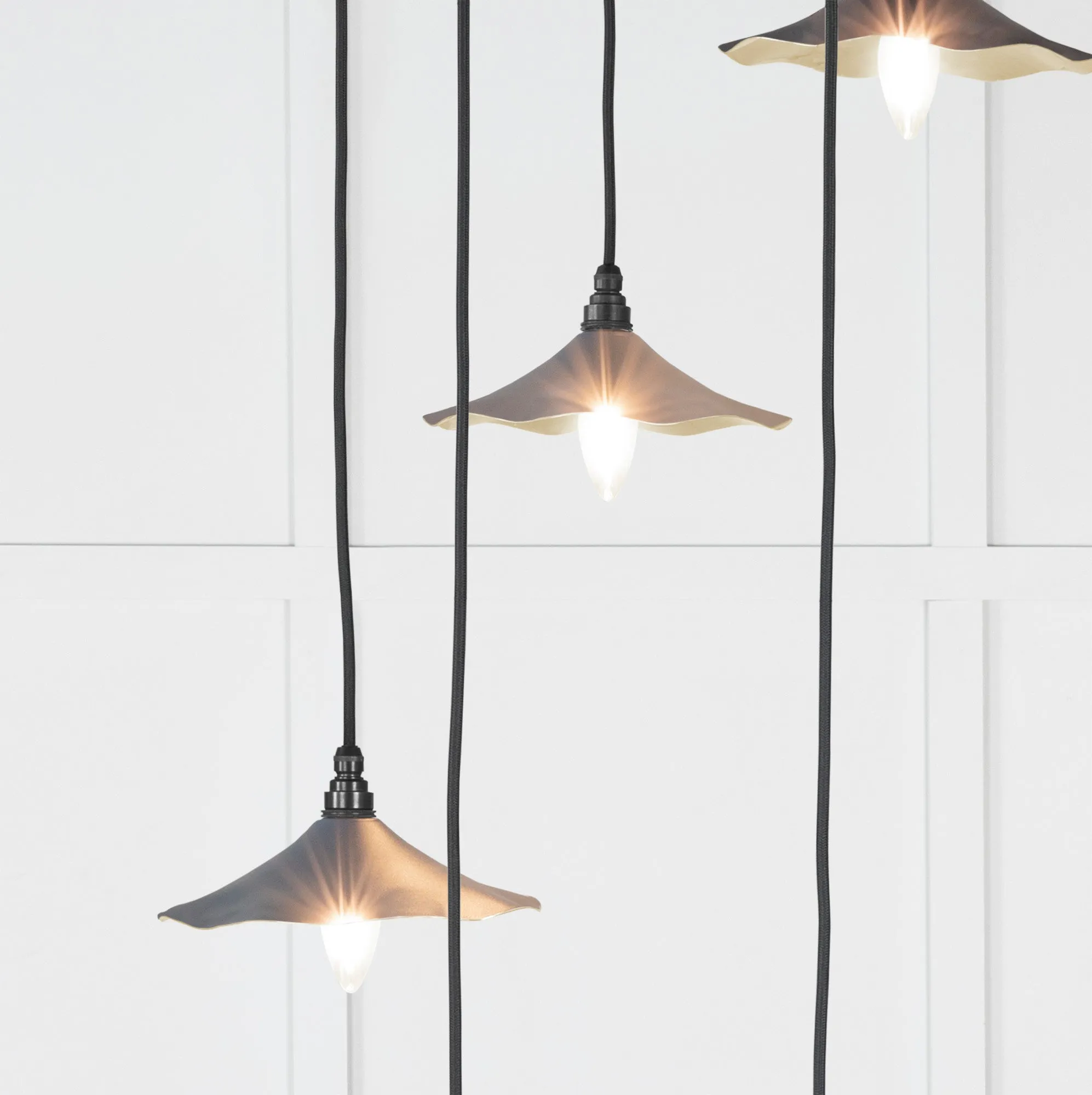 Flora Cluster Light in Slate