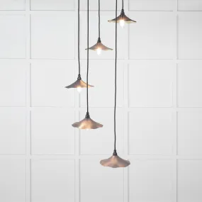 Flora Cluster Light in Slate
