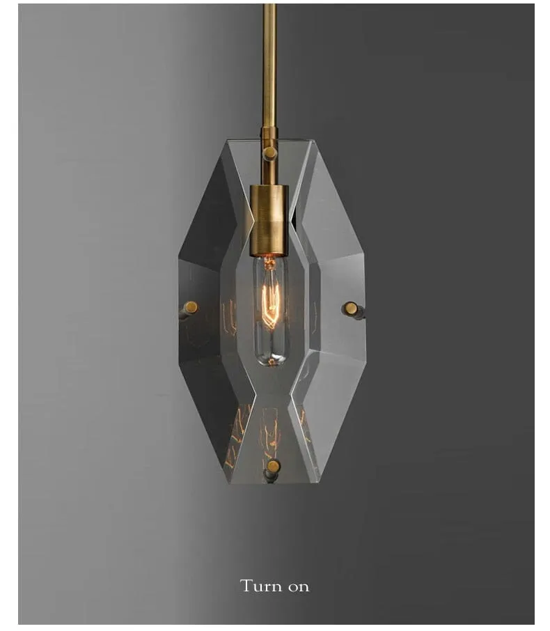 Futuna Crystal LED Pendant Light