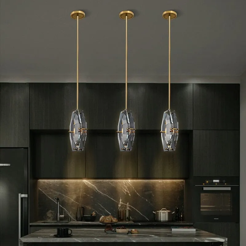 Futuna Crystal LED Pendant Light