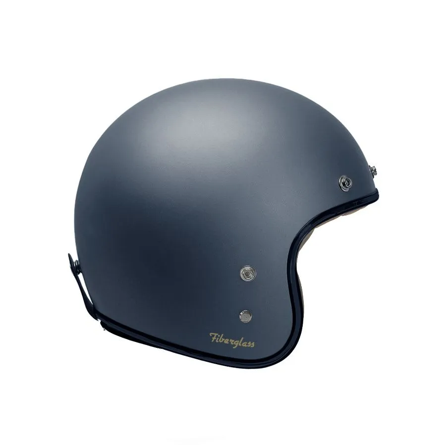 Garibaldi - Gari G02X Open Face Vintage Helmet - Matt Blue