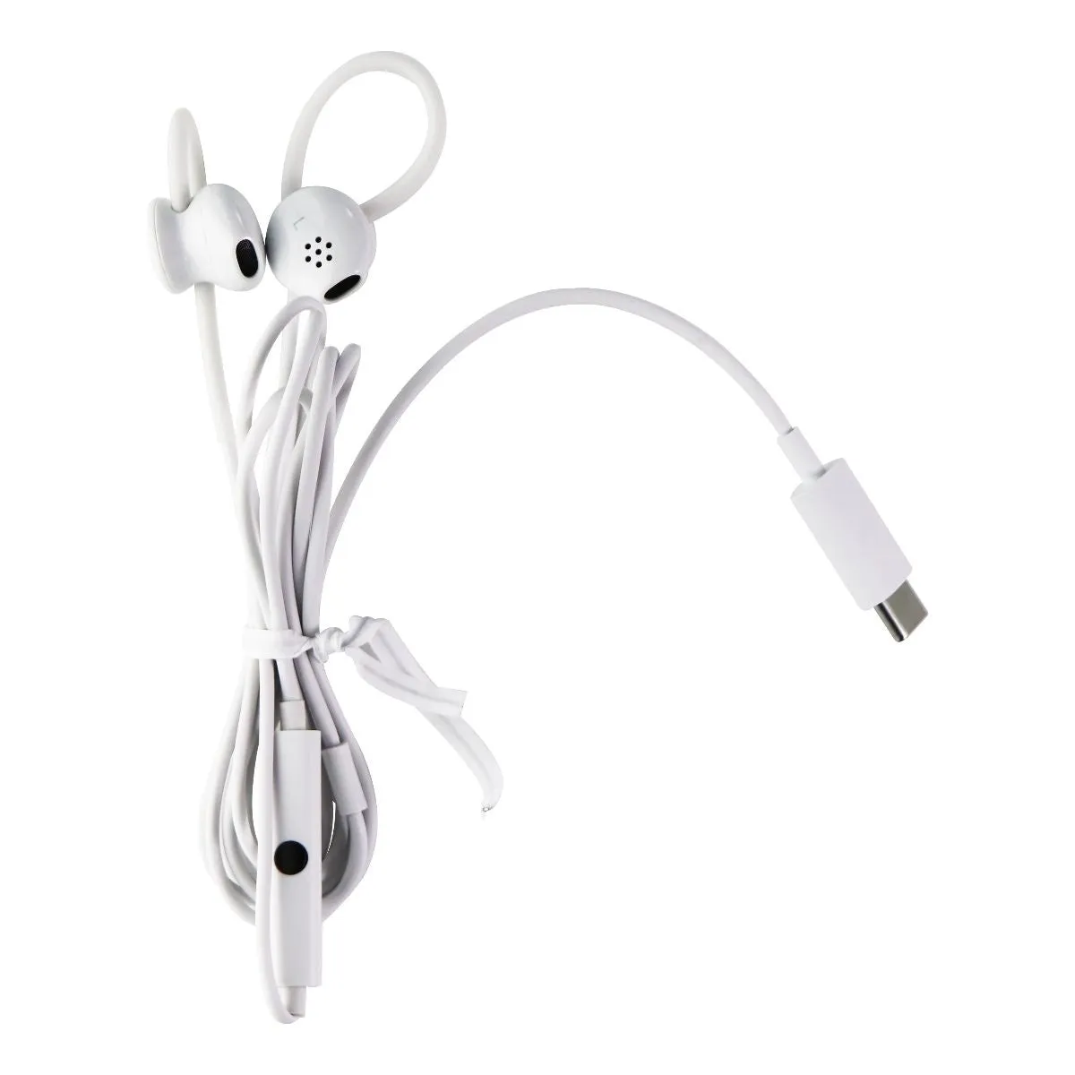 Google GA00485 USB-C Wired Digital Earbud Headset for Pixel Phones - White