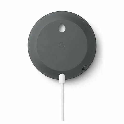 Google Nest Mini (2nd Generation) Smart Speaker - Charcoal