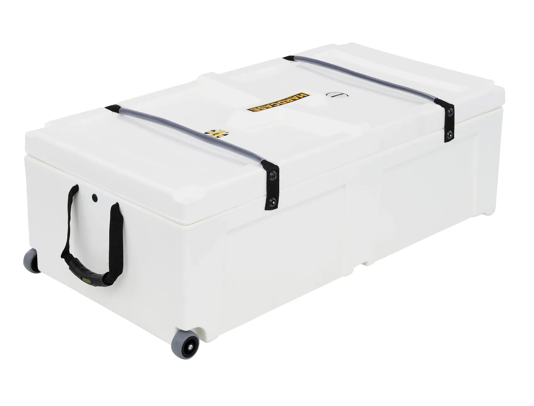Hardcase HNP36WW 36" Hardware Case w/Wheels (White)