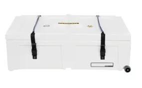 Hardcase HNP36WW 36" Hardware Case w/Wheels (White)
