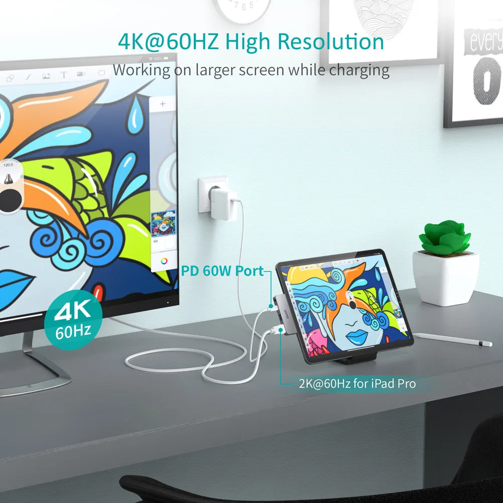 HUB-M13 Choetech 4-in-1 USB-C to HDMI Adapter