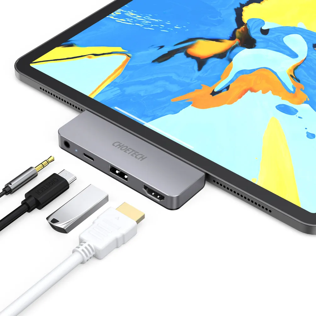 HUB-M13 Choetech 4-in-1 USB-C to HDMI Adapter