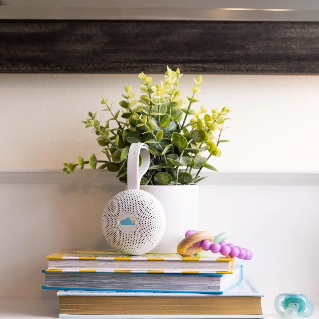 Hushh  Travel Sound Machine with Wireless Speaker and Night light