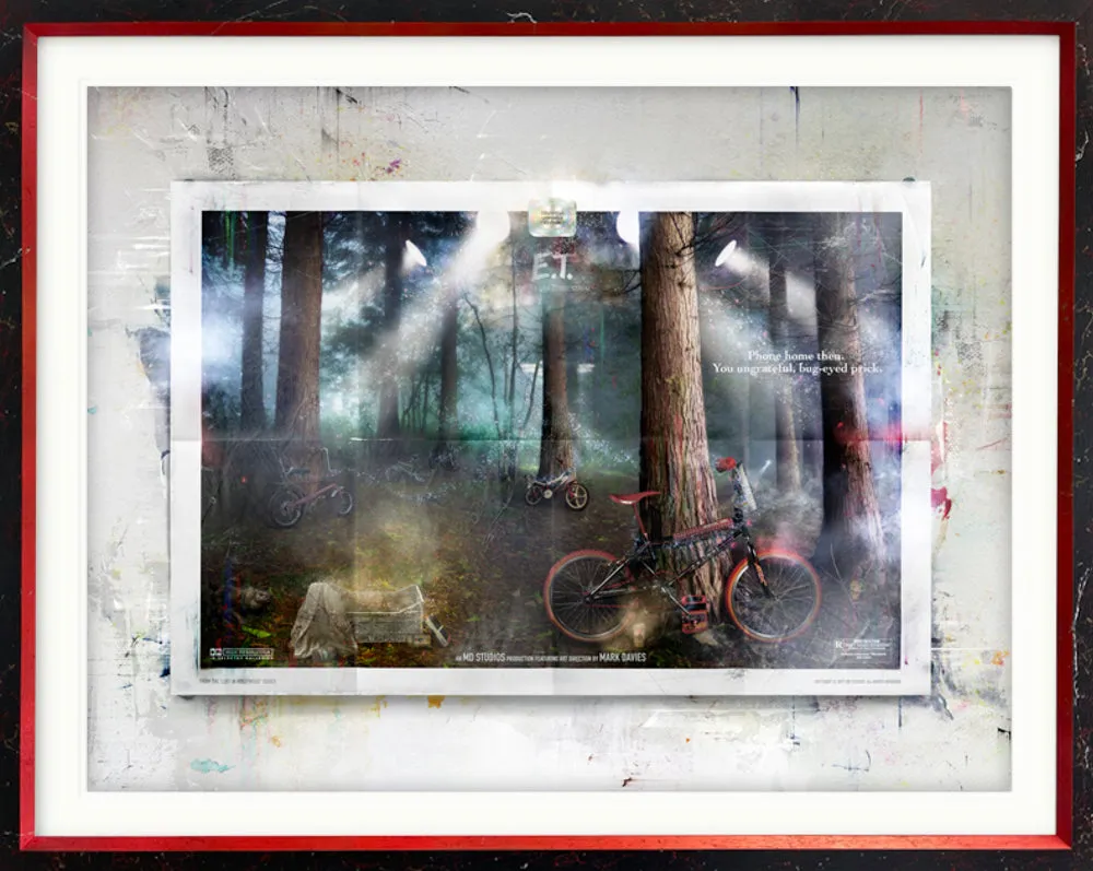 I'll Be Right Here ET -The Colourful Language Edition Billboard by Mark Davies