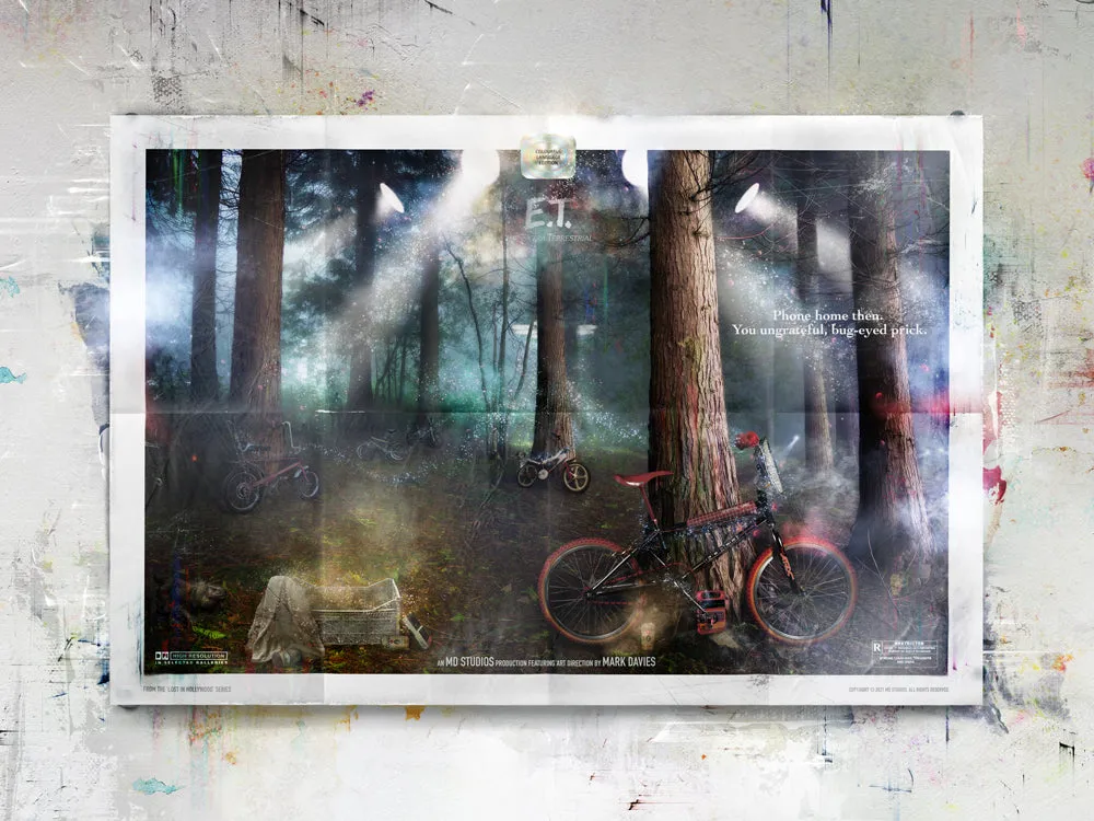 I'll Be Right Here ET -The Colourful Language Edition Billboard by Mark Davies