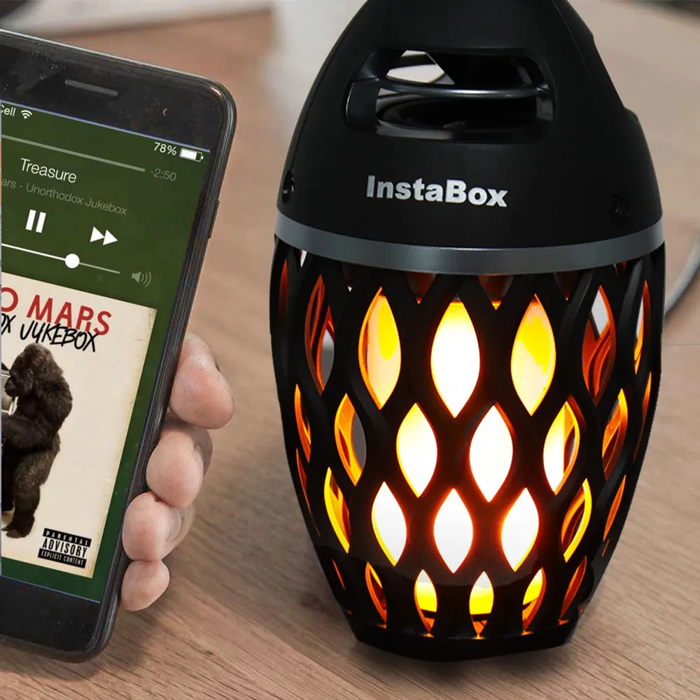 InstaBox FS18 Firestarter LED Flame Speaker Bluetooth 4.2 [DISCONTINUED]