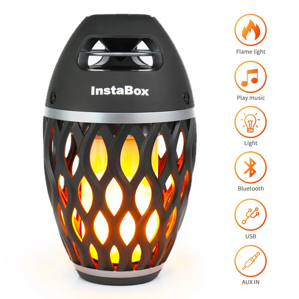 InstaBox FS18 Firestarter LED Flame Speaker Bluetooth 4.2 [DISCONTINUED]