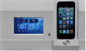 INTRASONIC I600-B In-Wall Digital Stereo Music System (White)