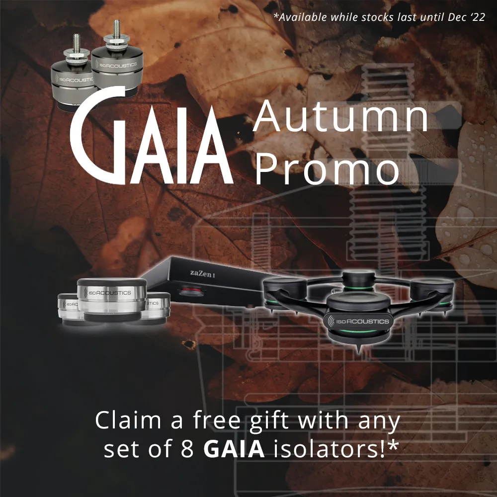 IsoAcoustics GAIA 2 Threaded Isolation Feet (4 Pack)