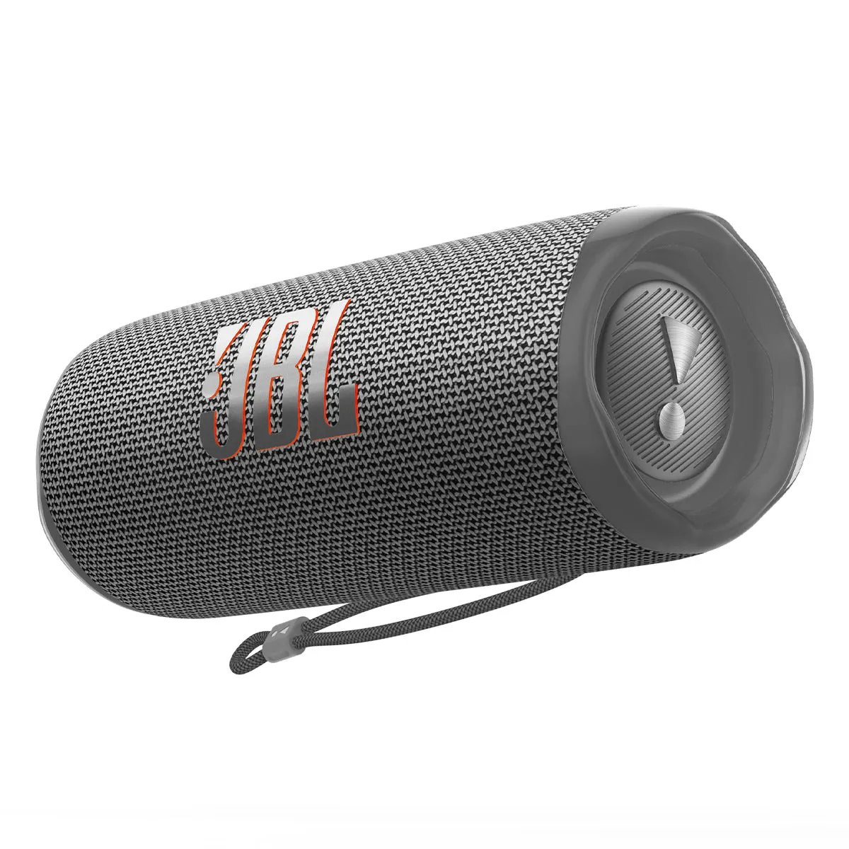 JBL Flip 6 Waterproof Portable Speaker with gSport Silicone Sleeve (Gray)
