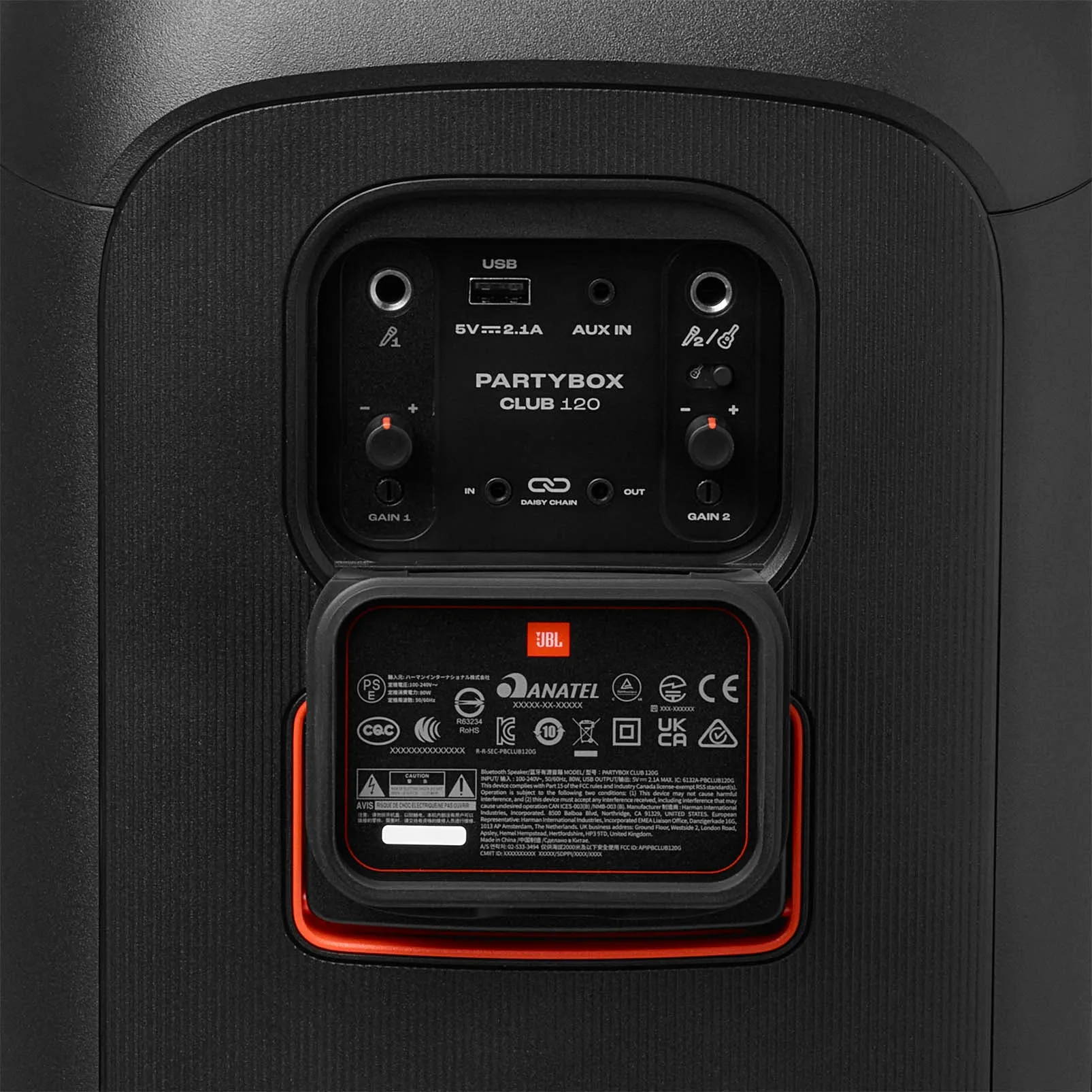 JBL Partybox Club 120 Portable Party Speaker - Black