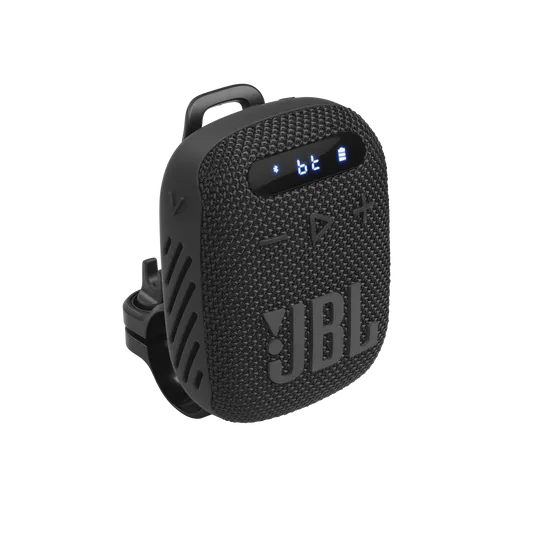 JBL Wind 3 Bike Mount Bluetooth Speaker BLACK