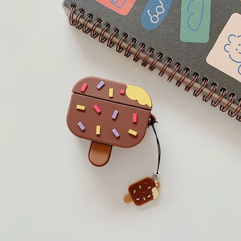 Kawaii Ice Cream AirPods Case