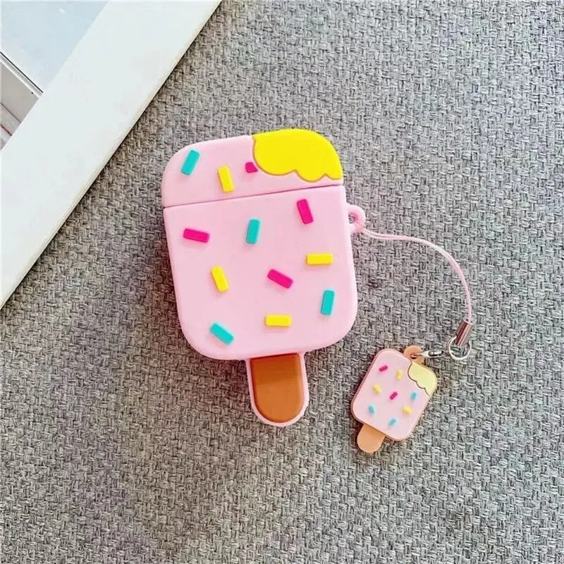 Kawaii Ice Cream AirPods Case